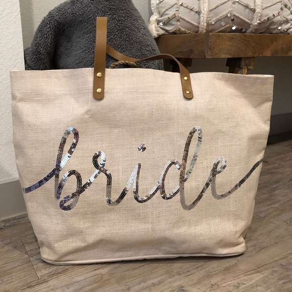 Mud Pie Handbags - Bride Mud Pie Tote Bag
